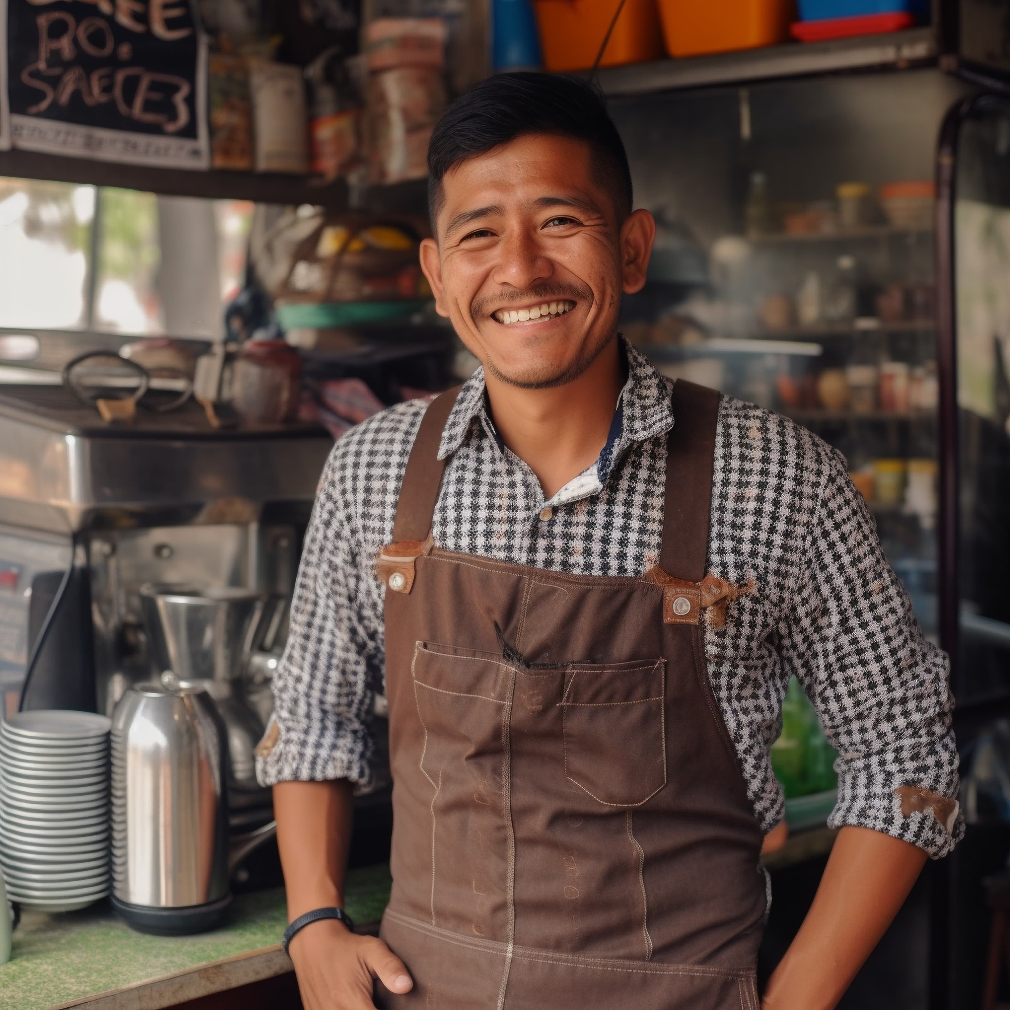 Emprendedor latino en su negocio en Colorado - Latino Business Foundation